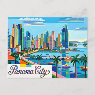 Carte Postale Panama City
