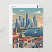 Carte Postale Panama City Travel (Devant / Derrière)