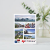 Carte Postale Panama - I Love - (Debout devant)