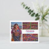 Carte postale Panama Kuna Crafts (Debout devant)