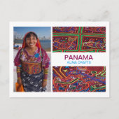 Carte postale Panama Kuna Crafts (Devant)