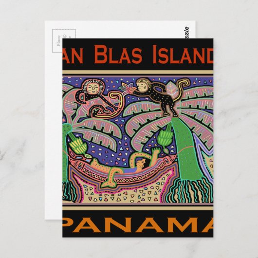 Carte Postale Panama Mola (Devant / Derrière)