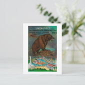 Carte Postale Panama Pacifique International Expo Publicité (Debout devant)