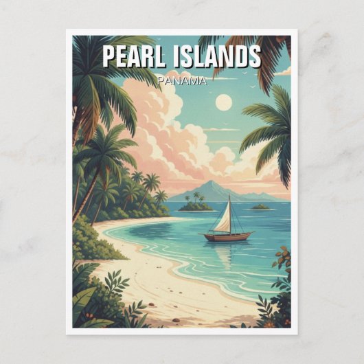 Carte Postale Panama Pearl Islands Travel (Devant)