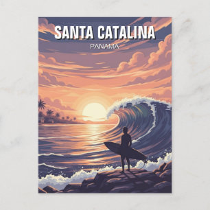 Carte Postale Panama Père Noël Catalina Travel