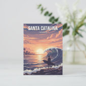 Carte Postale Panama Père Noël Catalina Travel (Debout devant)