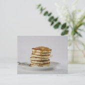 Carte Postale Pancakes au sirop (Debout devant)