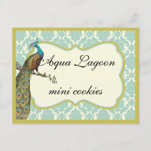 Carte Postale Pancarte de table de buffet de friandises Lagoon P