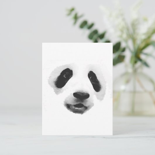 Carte Postale Panda (Debout devant)