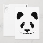 Carte Postale Panda (Devant / Derrière)