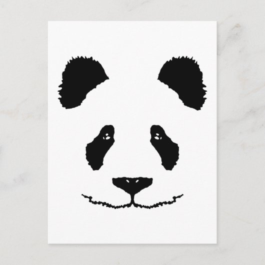 Carte Postale Panda (Devant)