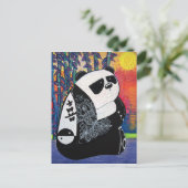 Carte Postale Panda (Debout devant)