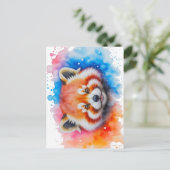 Carte Postale Panda (Debout devant)