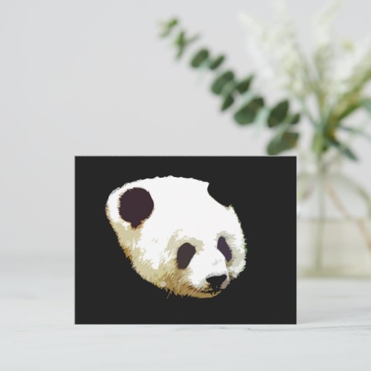 Carte Postale Panda (Debout devant)
