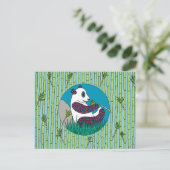 Carte Postale Panda (Debout devant)