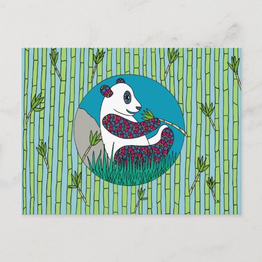 Carte Postale Panda (Devant)