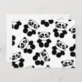 Carte Postale Panda (Devant / Derrière)