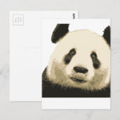 CARTE POSTALE PANDA 2 (Devant / Derrière)