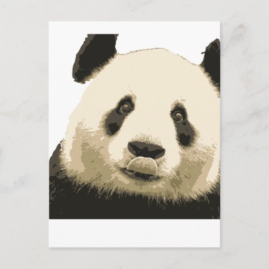 CARTE POSTALE PANDA 2 (Devant)
