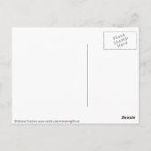 Carte postale Panda Baby Boy Joueuse (Dos)