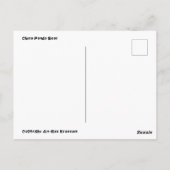 Carte postale Panda Bear (Dos)