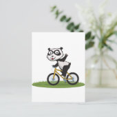 Carte Postale Panda Bear Biker (Debout devant)