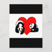 Carte Postale Panda Bear Love (Devant)
