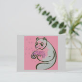 Carte Postale Panda Bear Love (Debout devant)