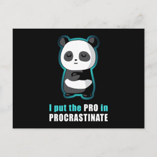 Carte Postale Panda Bear Pandas Cute Animal Paw Funny Venin Idea