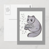 Carte Postale Panda Bears (Devant / Derrière)