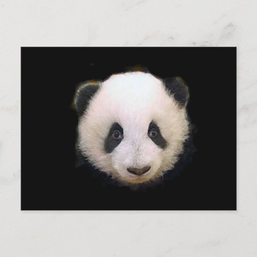 Carte Postale Panda bébé (Devant)