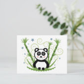 Carte Postale Panda bébé mignonne (Debout devant)