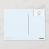 carte postale Panda-chan Aqua (Dos)