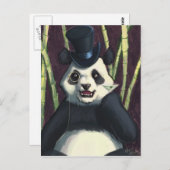 Carte Postale Panda classique (Devant / Derrière)