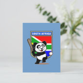 Carte Postale Panda de baseball sud-africain (Debout devant)