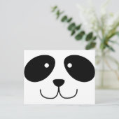 Carte postale Panda Face (Debout devant)