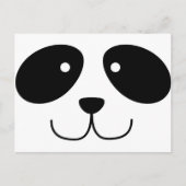 Carte postale Panda Face (Devant)