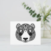 Carte Postale Panda inspiré (Debout devant)