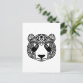 Carte Postale Panda inspiré (Debout devant)