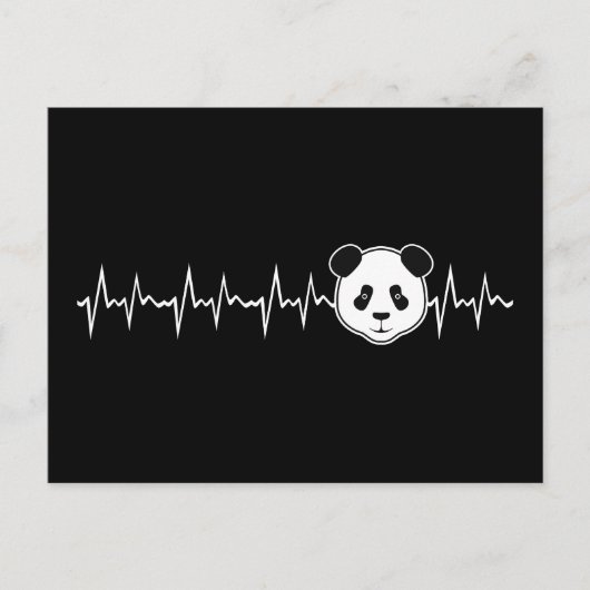 Carte Postale Panda Lover (Devant)