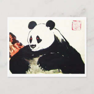 Carte Postale Panda Nr.29 * Panda-Postkarte * Panda-Art-Postcard