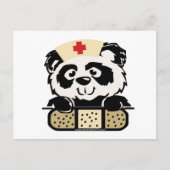 Carte Postale Panda Nurse (Devant)