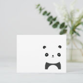 Carte Postale Panda paisible (Debout devant)