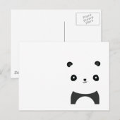 Carte Postale Panda paisible (Devant / Derrière)