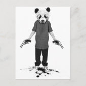 Carte Postale Panda tueuse (Devant)