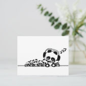 Carte Postale Pandas de sommeil (Debout devant)
