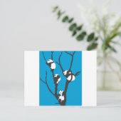 Carte Postale Pandas Hangin' Out (Debout devant)