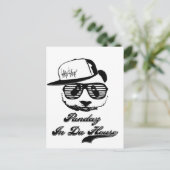 Carte Postale Pandaz À Da House. Panda du ghetto (Debout devant)