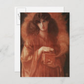 Carte Postale Pandora, 1869 (Devant / Derrière)