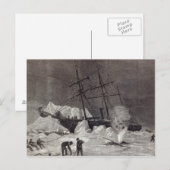 Carte Postale Pandora est trempée dans la glace (Devant / Derrière)